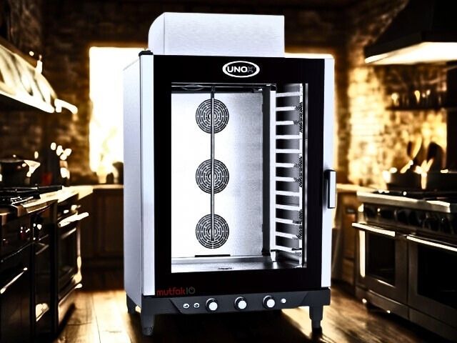 Unox Bakerlux Convection Pastry Oven Manual 10-Tray 40x60 Cm Gas XB-813 G