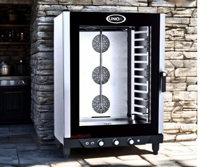 Unox Bakerlux Konveksiyonlu Patiseri Fırın Manuel 10 Tepsili 40x60 Cm Elektrikli XB-893
