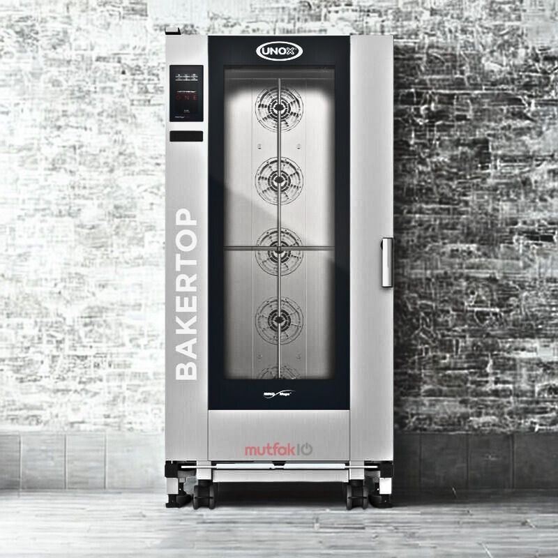 Unox Bakertop One Combi Patiseri Fırın Dijital 16 Tepsili 40x60 Cm Elektrikli XEBL-16EU-E1RS