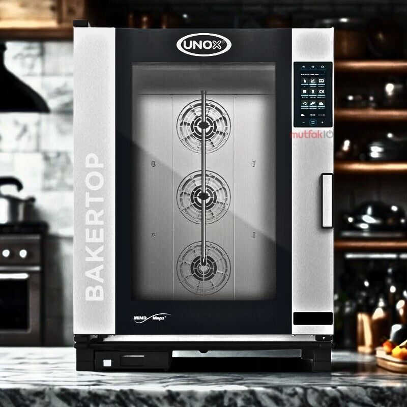 Unox Bakertop Plus Combi Pastry Oven Digital 10 Trays 40x60 Cm Electric XEBC-10EU-EPRM