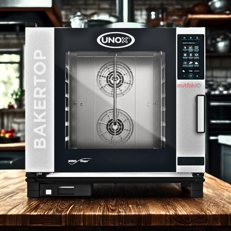 Unox Bakertop Plus Combi Patiseri Fırın Dijital 6 Tepsili 40x60 Cm Elektrikli  XEBC-06EU-EPRM
