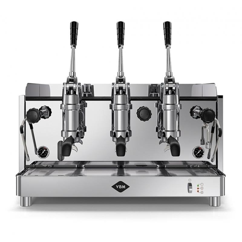 VBM Replica Pistone Yarı Otomatik Espresso Kahve Makinesi 3 Gruplu