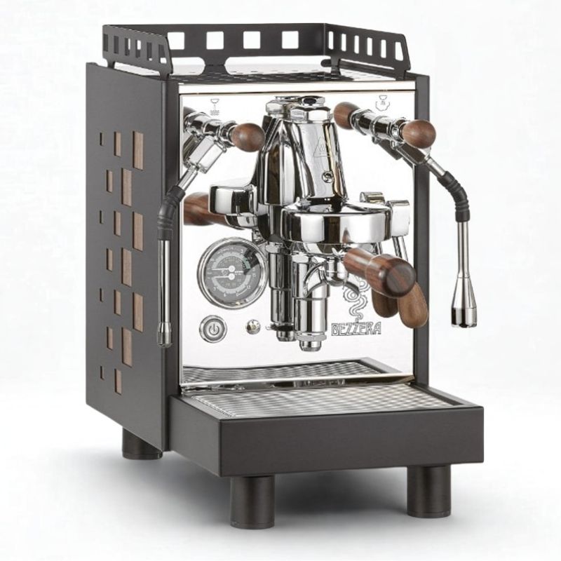 Bezzera ARIA TOP-MN Black Yarı Otomatik Espresso Kahve Makinesi, 1 Gruplu