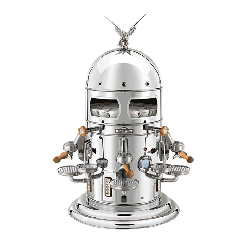 Elektra Belle Epoque Espresso Kahve Makinesi 3 Gruplu Krom
