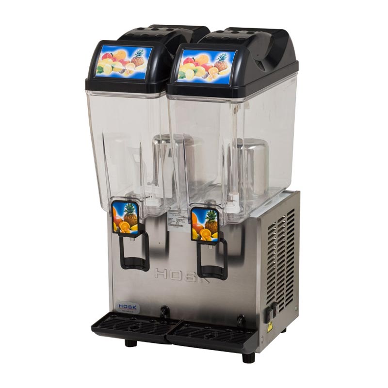 Hosk İkili Şerbet Ayran Makinesi, Şerbet+Ayran, 2x20 L