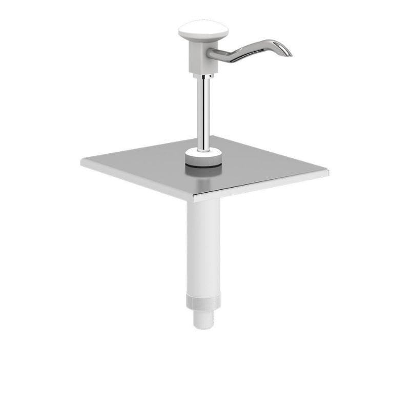 Kalando KD-002 Gastronorm Basmalı Sos Pompa Ünitesi GN 1/6 Beyaz