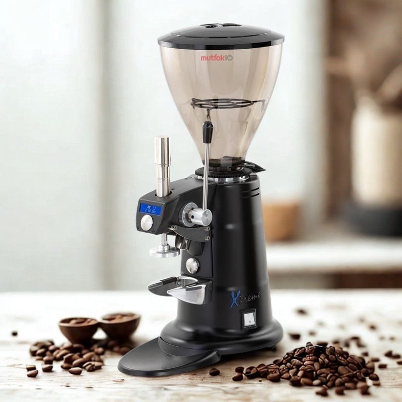 Macap MXDZ Xtreme Titanyum C18 Dijital Kahve Değirmeni Siyah