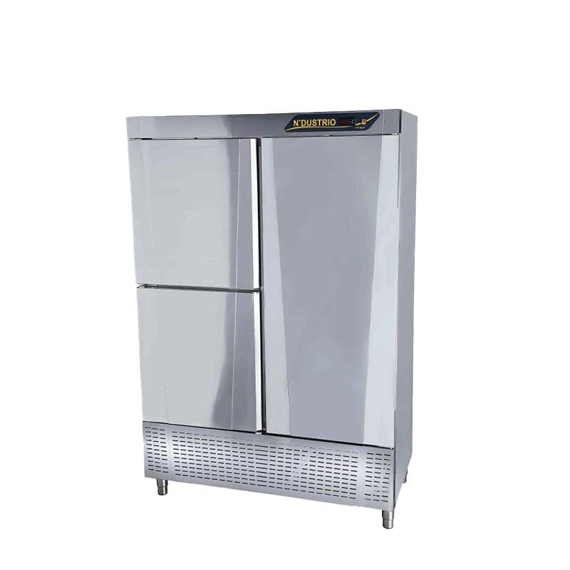NDustrio 1 Tam 2 Yarım Kapılı Dik Tip Pastane Derin Dondurucu, CNP-203