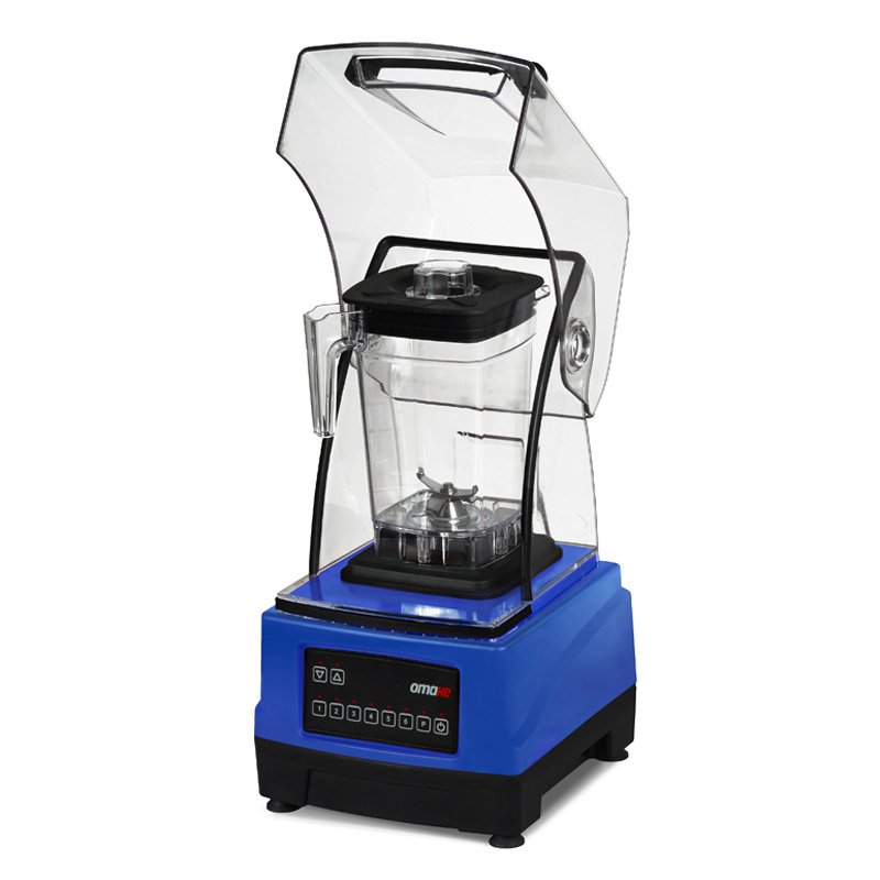 Omake Silent Bar Blender Digital, Blue 2 lt