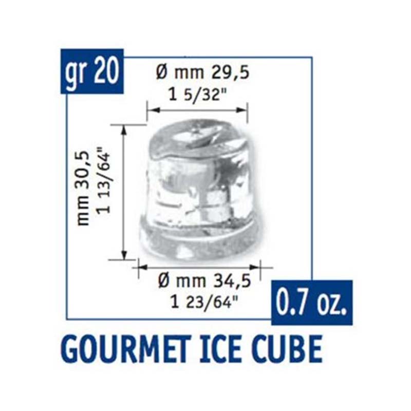 Scotsman AC107 EcoX Gurme Buz Makinesi, Hazneli 53 Kg/Gün Kapasiteli