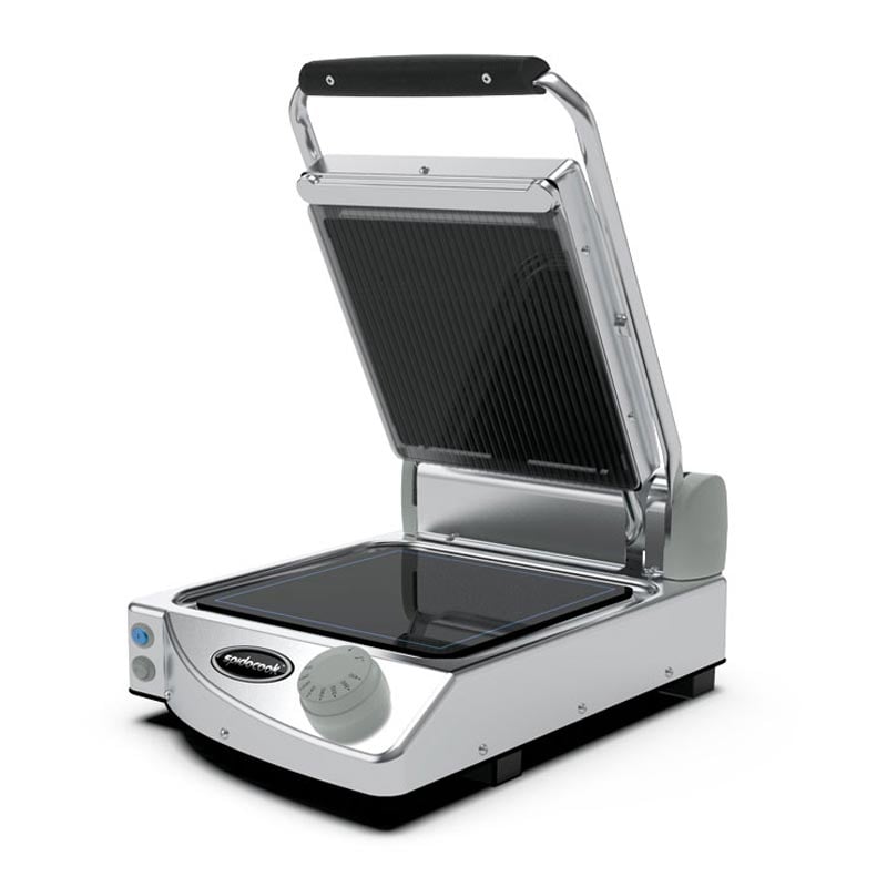 Spidocook SP-010 PR Izgara Tost Makinesi Oluklu Üst Yüzey Seramik