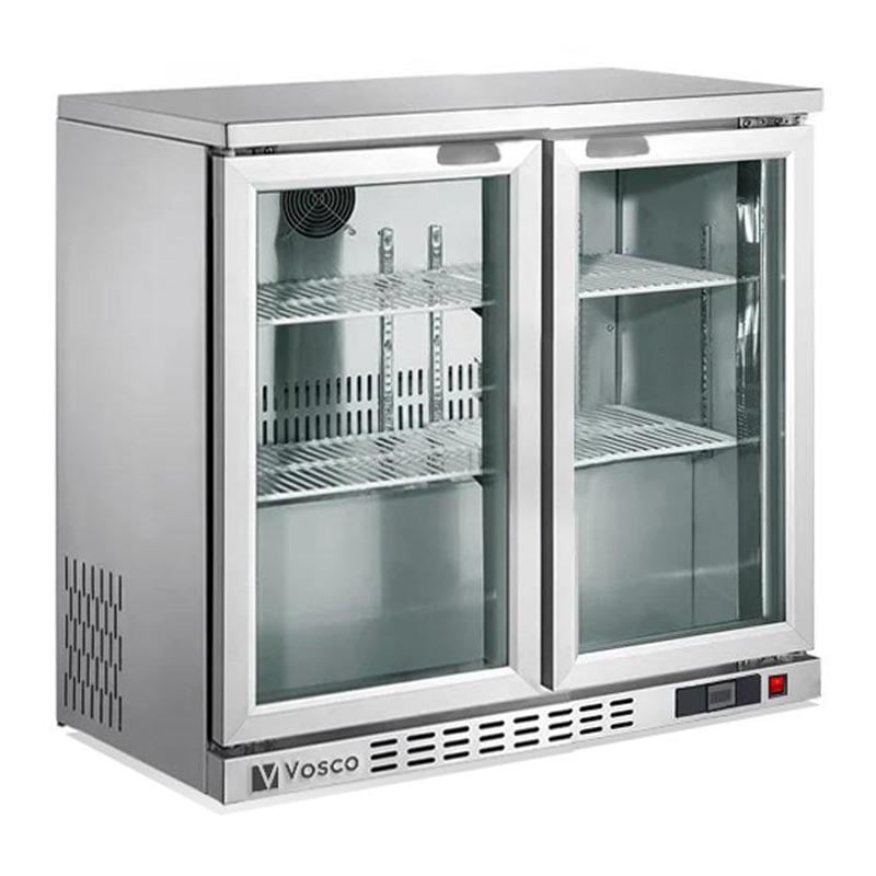 Vosco VBB-G250 2 Kapılı Şişe Soğutucu 238 L İnox