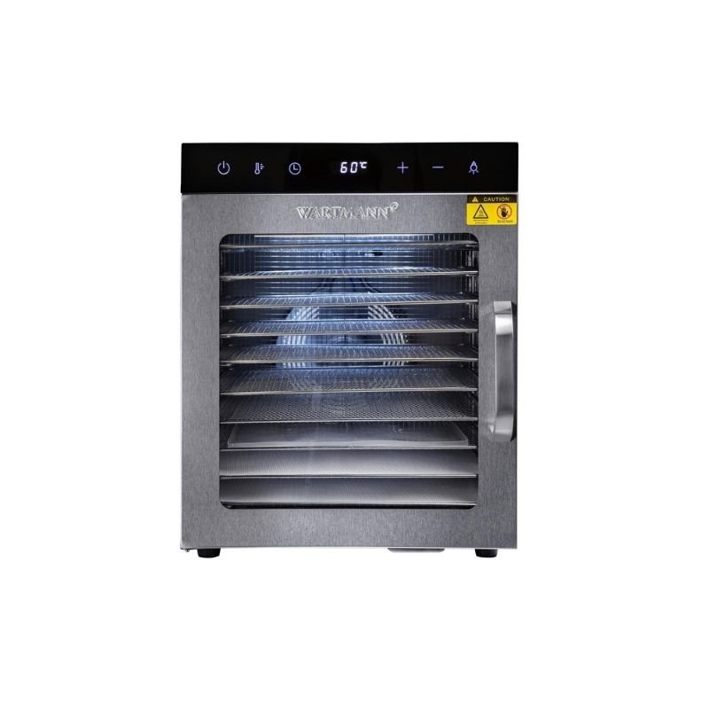 Wartmann 10 Tepsili Paslanmaz Meyve Ve Sebze Kurutma Makinesi, WM-2110-DH