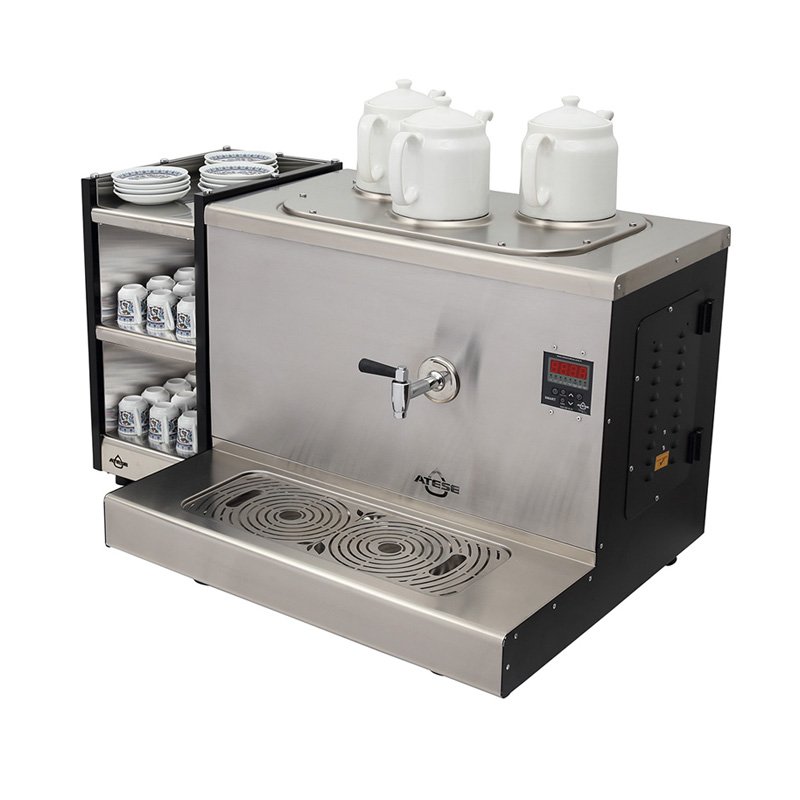 Ateşe Cappadocia Smart Electric 3-Teapot Tea Boiler, 30 L Static