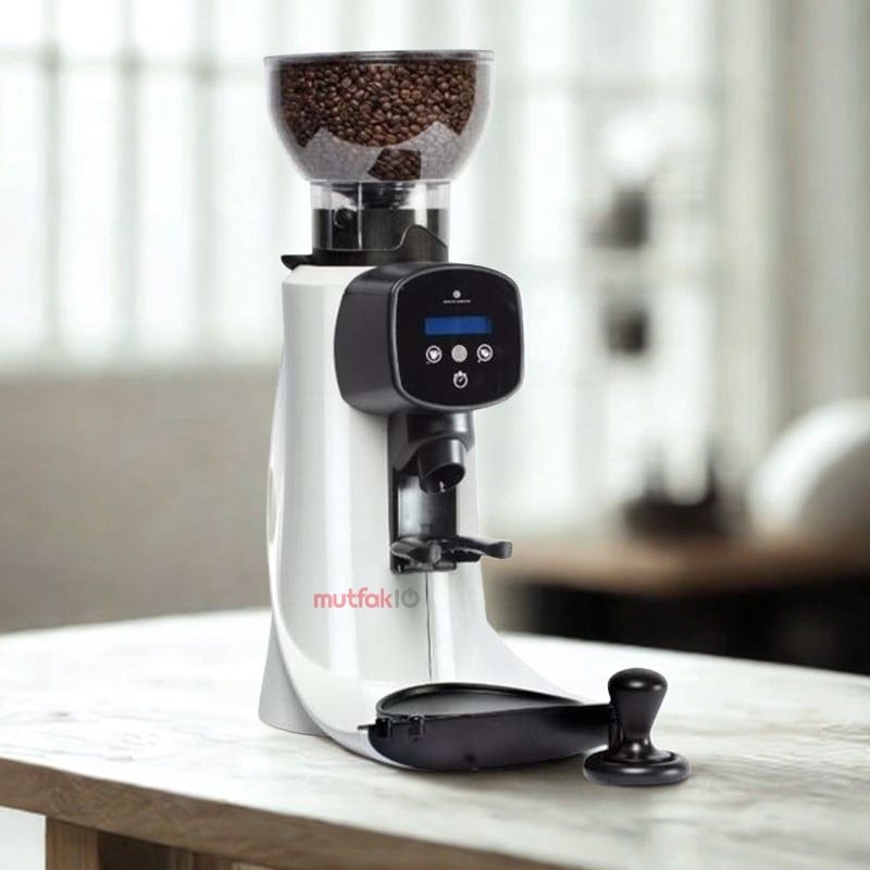 Cunill LUXOTOMATİC Espresso Coffee Grinder, White