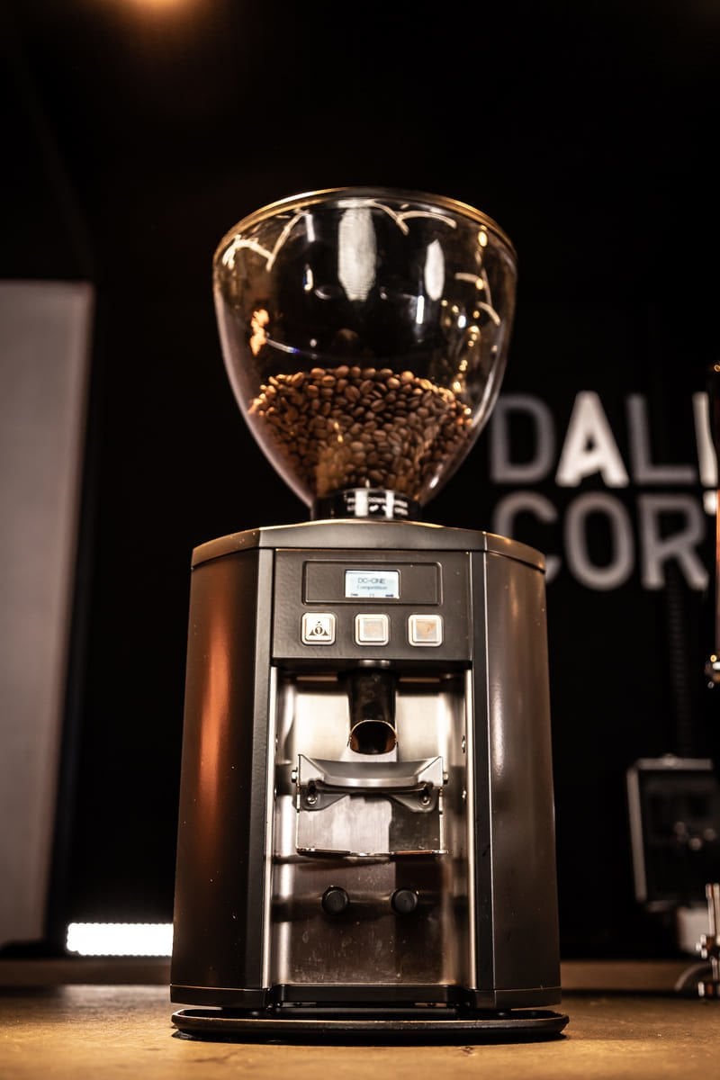 Dalla Corte DC One Coffee Grinder, Black, On Demand, Cooled