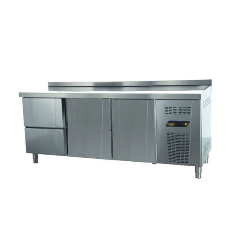 NDustrio 2 Çekmeceli 2 Kapılı Tezgah Tip Gastronorm Derin Dondurucu, TNG-73-2D