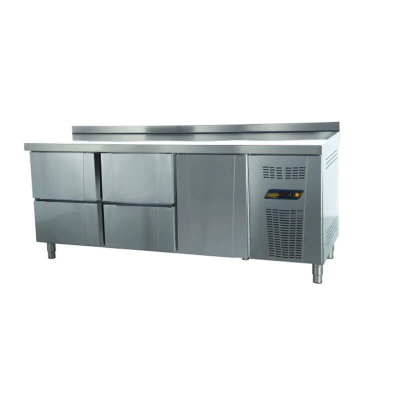 NDustrio 4 Çekmeceli 1 Kapılı Tezgah Tip Gastronorm Derin Dondurucu, TNG-73-4D