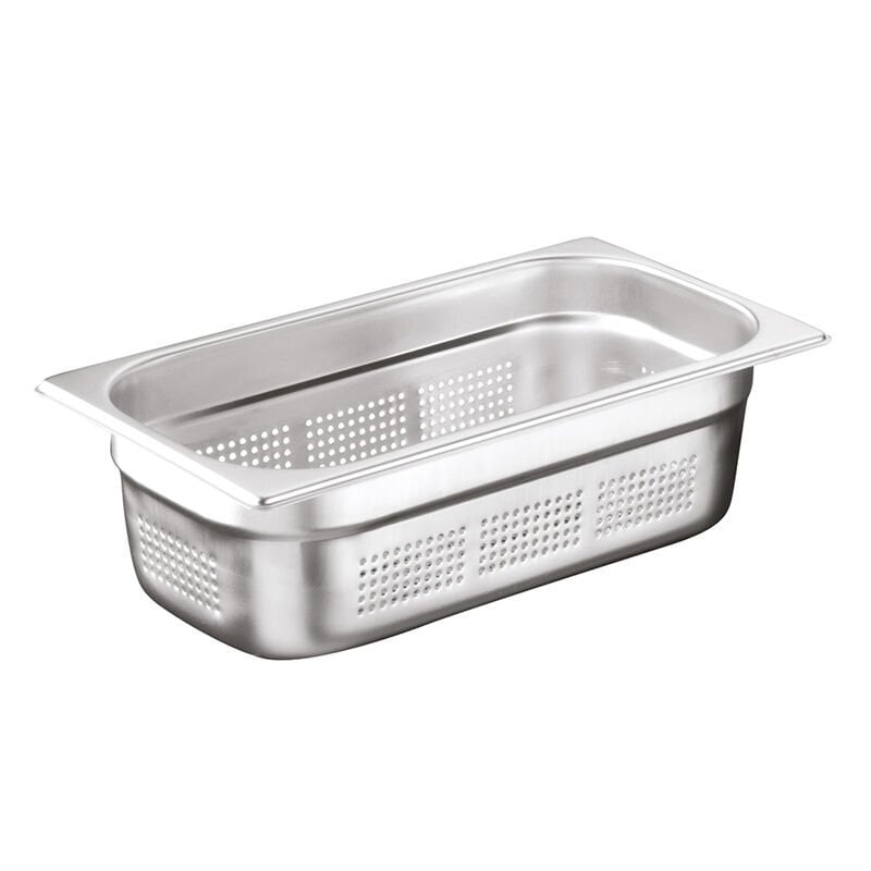 Öztiryakiler Delikli Gastronorm Küvet, GNP 1/3x200, 17x32,5x20 cm