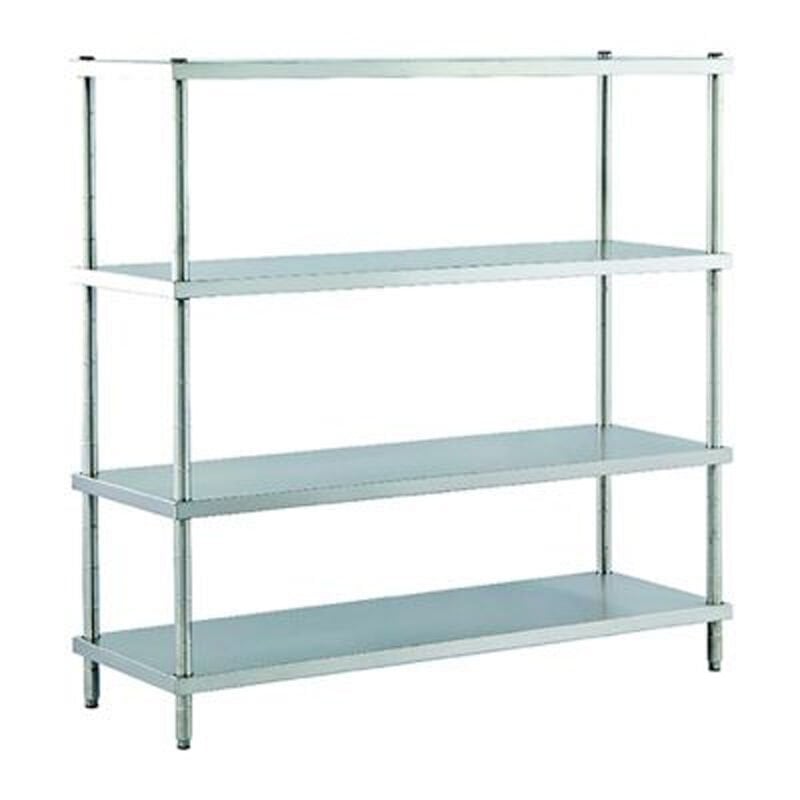 Öztiryakiler Storage Rack, 4 Flat Shelves, 160x50 cm