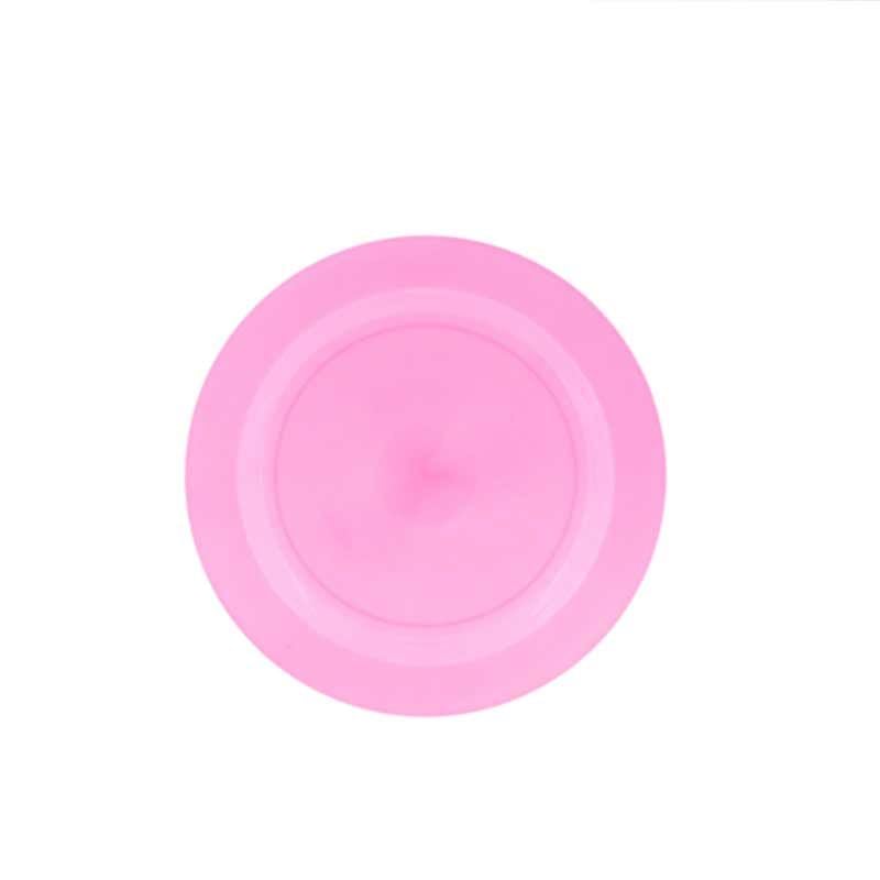 Rubikap Tek Kullanımlık Tabak, 23 cm Pembe