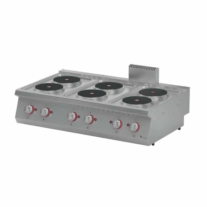 Vital EKO7030 700 Seri Elektrikli Ocak 6 Yuvarlak Pleytli(Ø22)