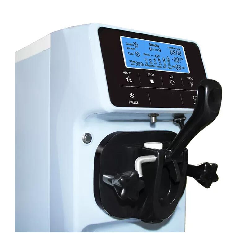 Vosco Set Üstü Soft Dondurma Makinesi Mavi, VST-16EB