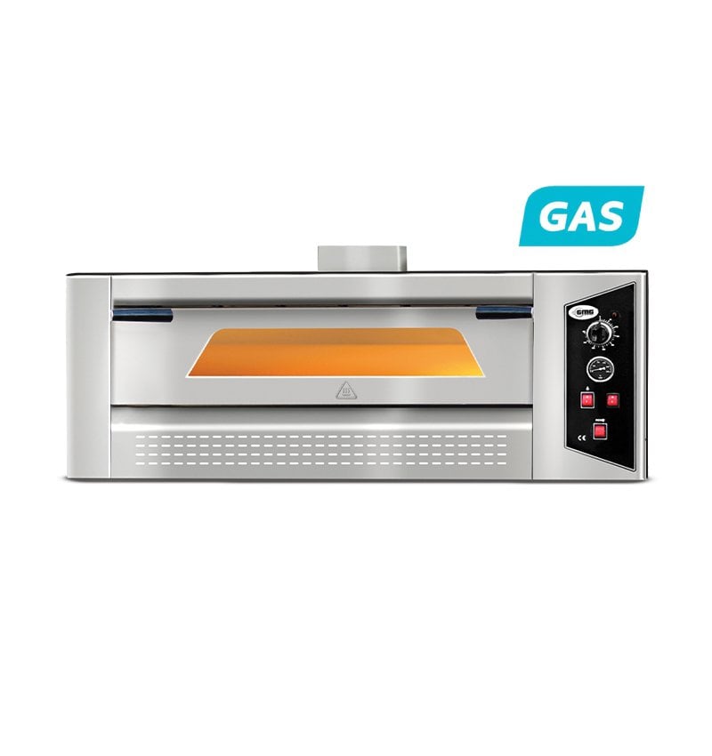 GMG PFG 6 Gazlı Pizza Fırını Ø 30 cm 6 Adet Tepsi Kapasiteli