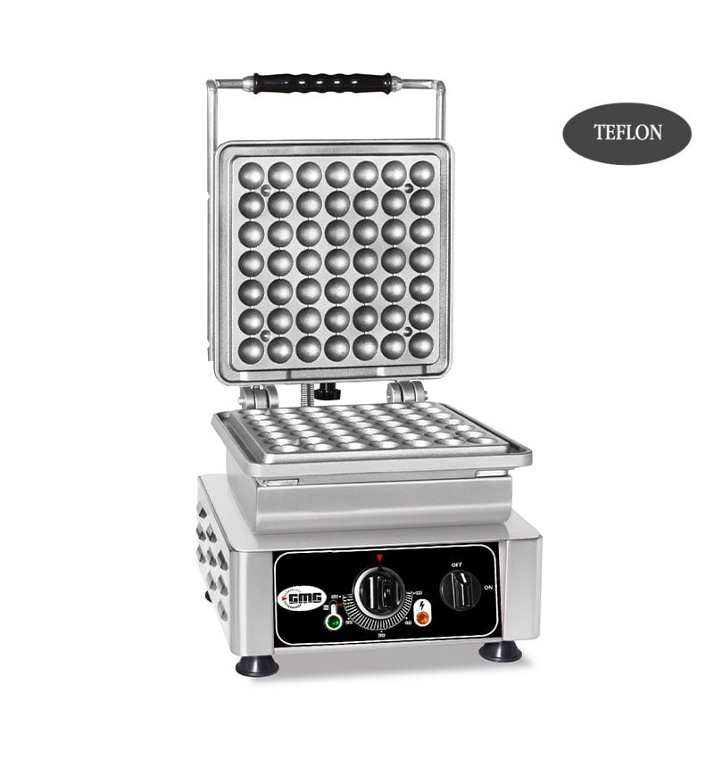 GMG WE 07 S Bubble Waffle Makinesi, Değiştirilebilir Plaka