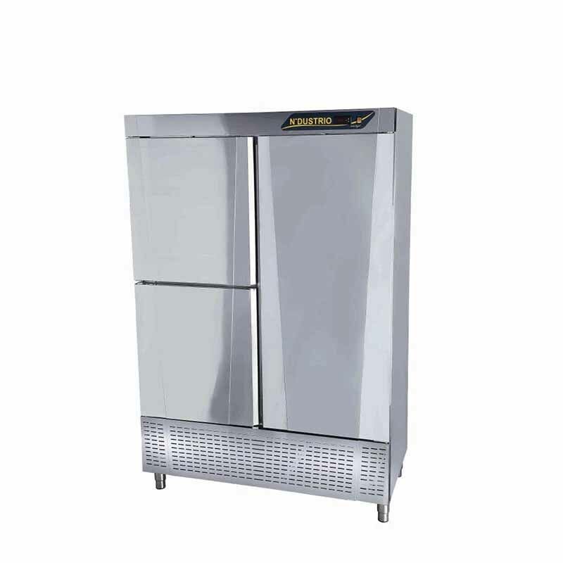 NDustrio 1 Tam 2 Yarım Kapılı Dik Tip Snack Buzdolabı, CPS-203