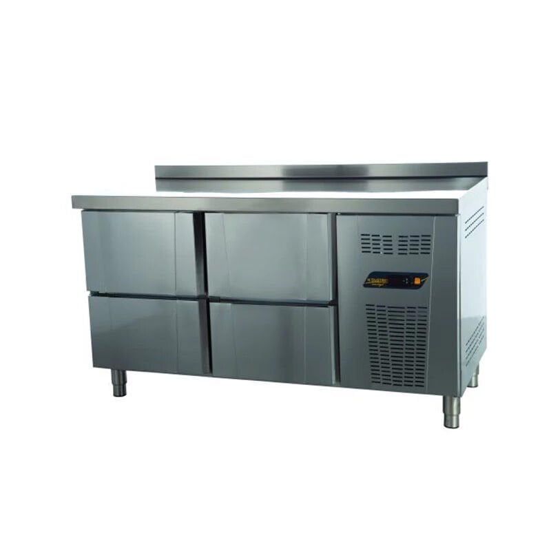NDustrio 4 Çekmeceli Tezgah Tip Gastronorm Buzdolabı, TPG-72-4D