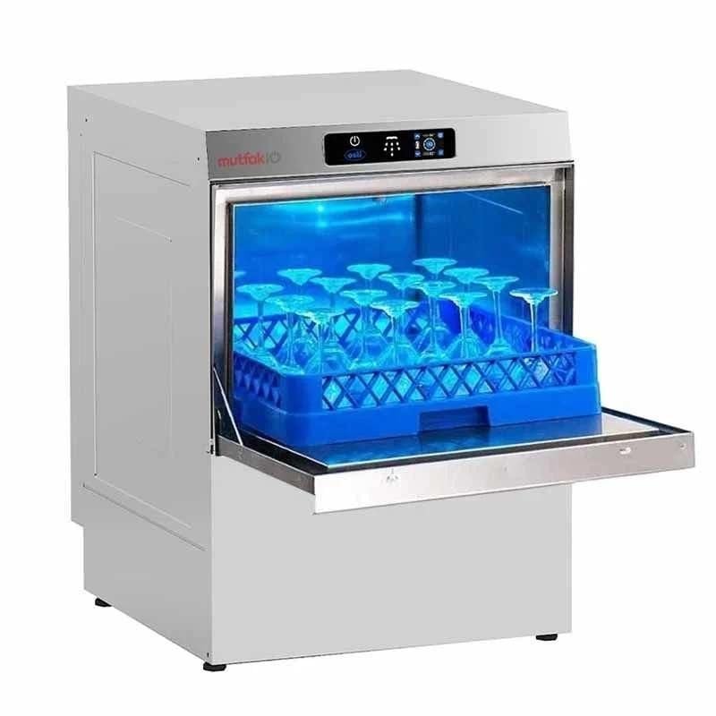 Öztiryakiler OBY 50T PDRT  Touch Dijital Bulaşık Makinesi, Tahliye ve Dozaj Pompalı, Set Altı