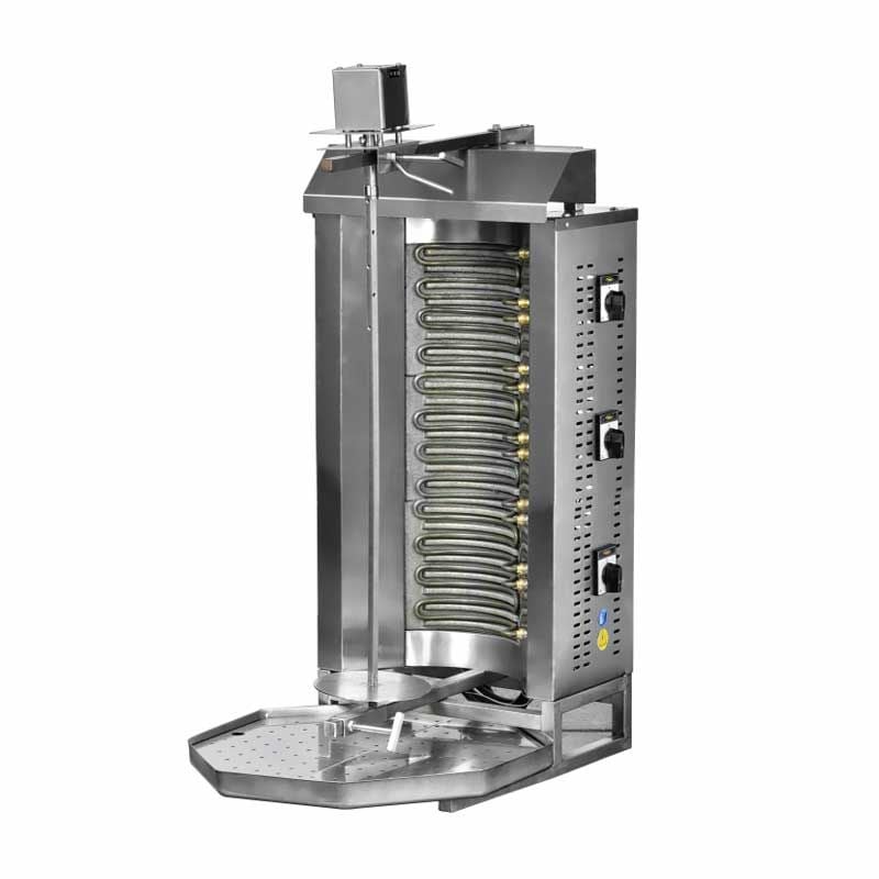 Pimak 6 Radyanlı Üstten Motorlu Döner Makinası Elektrikli