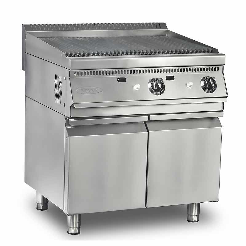 Pimak 70SD-M170-3 Lavtaşlı Izgara Gazlı Alt Dolaplı 80x70 cm