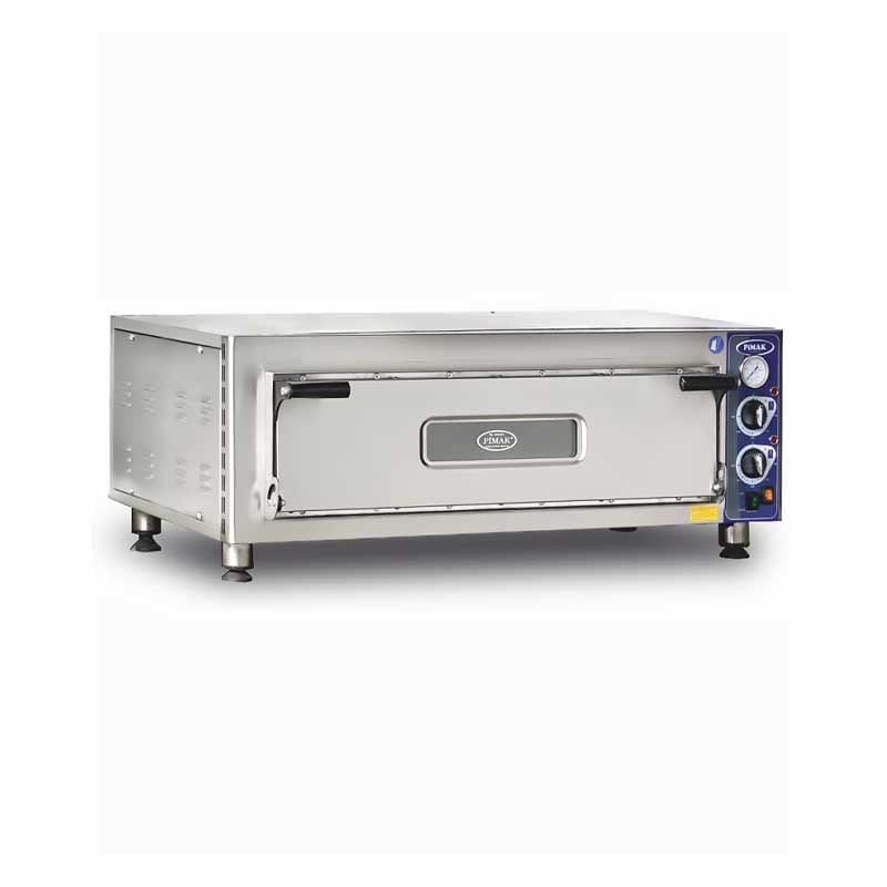 Pimak M013-4G Gazlı Pizza Fırını, Tek katlı, 4 Pizza Kapasiteli