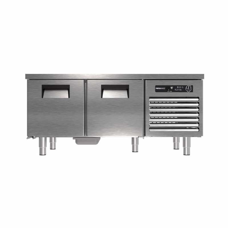 Portabianco 2N70 Cihaz Altı Monoblok Buzdolabı, 2 Kapılı, 180 lt, 304 Kalite