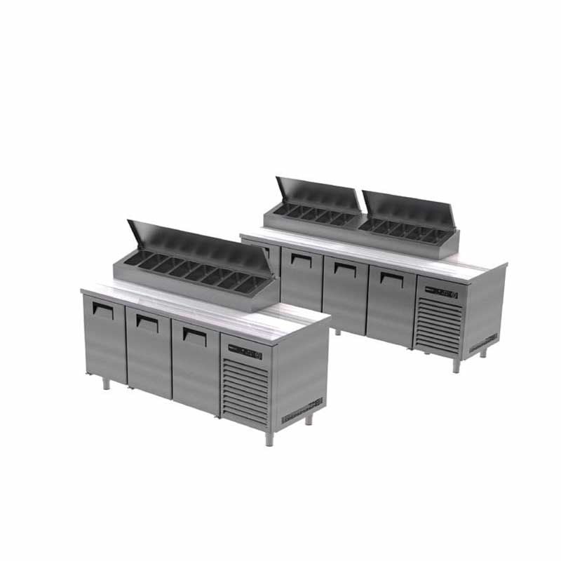 Portabianco 4N70E Mermer Tabanlı Make-Up Buzdolabı, 4 Kapılı, 430 Kalite