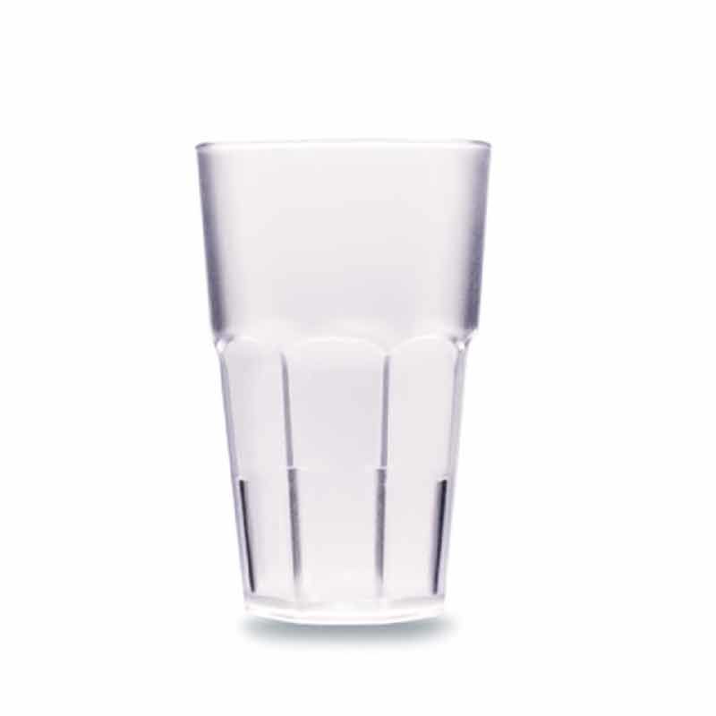 Rubikap Avanos Stoklanabilir Buzlu Bardak, 330 ml Şeffaf
