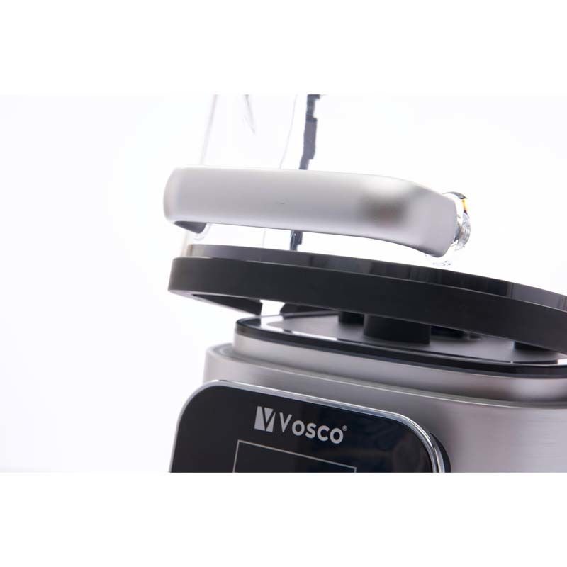 Vosco VHS-212CG Pro Noise-Canceling Lid Digital Bar Blender, 2 Liters, 2200 Watt