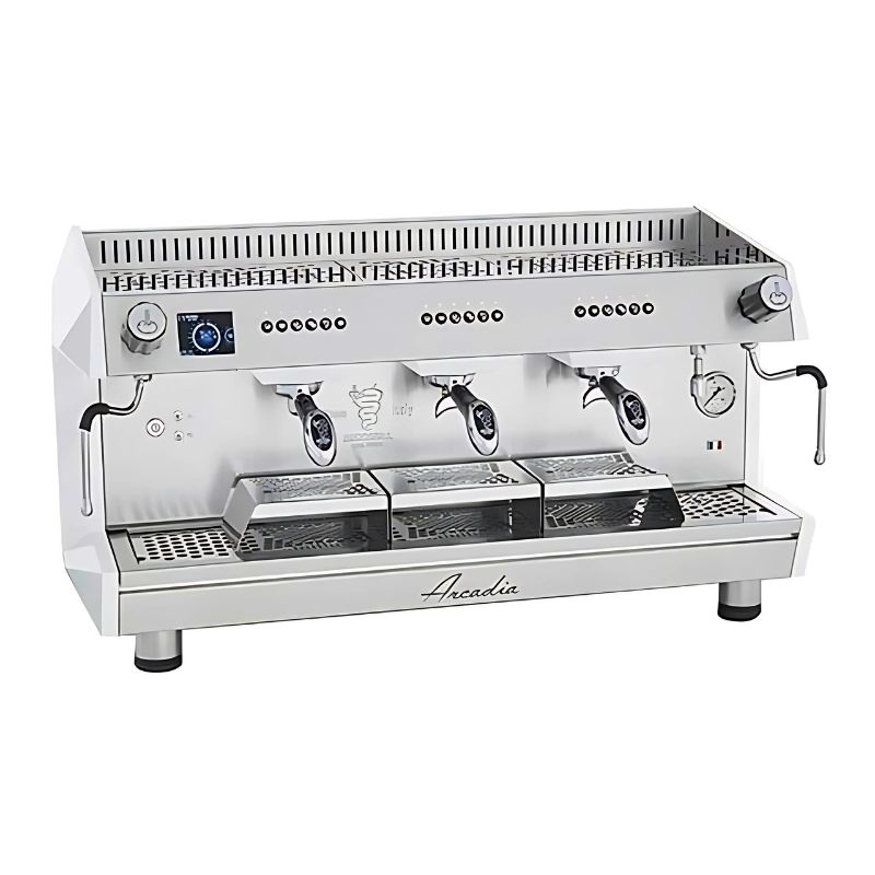 Bezzera ARCADIA DE PID Tam Otomatik Espresso Kahve Makinesi, Yüksek Şase 3 Gruplu