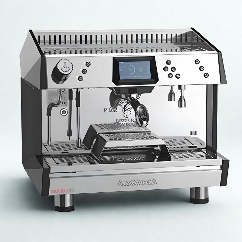 Bezzera ARCADIA DE ماكينة قهوة إسبريسو أوتوماتيكية بالكامل، هيكل مرتفع مجموعة واحدة