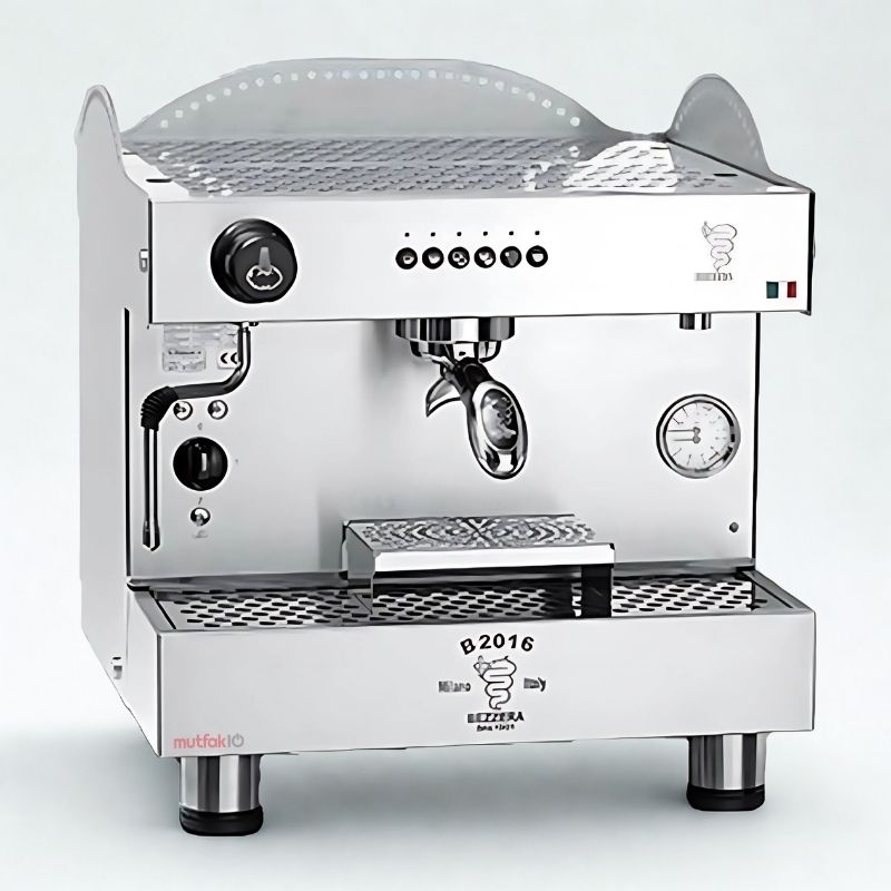 Bezzera B2016-DE Tam Otomatik Espresso Kahve Makinesi, Yüksek Şase, 1 Grup