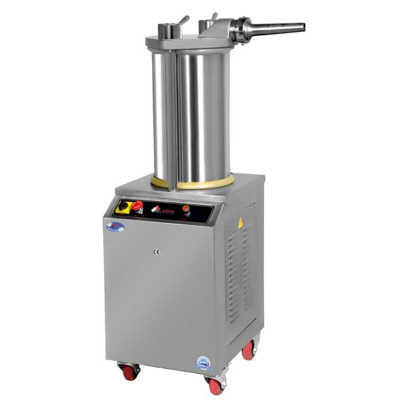 Çağdaş Hidrolik 35 kg Sucuk Dolum Makinası Komple Paslanmaz Çelik 35 kg /sefer - 550 kg / saat 220V