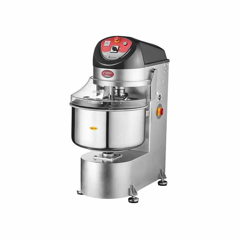 Çağdaş Spiral Hamur Yoğurma Makinası Çift Devirli 35 kg/un - 40 kg Hamur 380V