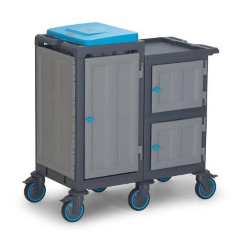 Fantom Procart 1251 Medical Cart with 4 Drawers and Cabinet