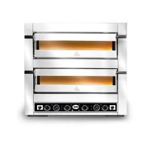 GMG FİRİNO Serisi PS 44 DE Pizza Fırını  4+4 (Ø30 cm)Tepsi Kapasiteli