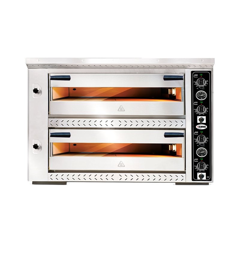 GMG Grande PG 44 DE Pizza Fırını  4+4 Tepsi Kapasiteli