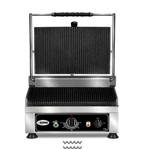 GMG KG 2745 E Yarı Oluklu Tost Makinesi, 45x27 cm