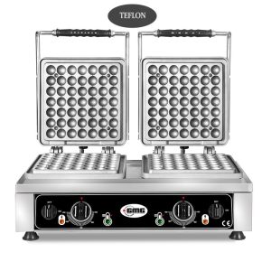 GMG KGW 27 S Bubble Waffle Makinesi, Çift Kapaklı