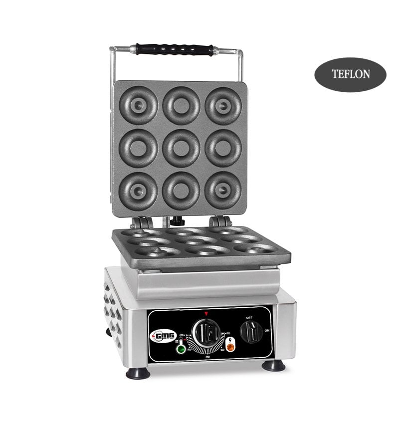 GMG WE 09 Donat Waffle Makinesi, Değiştirilebilir Plaka
